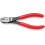 Knipex KNIPEX High Leverage Diagonal Cutter with Plastic Coating 160 mm, 74 01 160 2