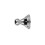 Croydex Croydex Westminster Wall Mounted Robe Hook with Zinc Alloy Construction, Chrome, Silver 5