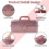 2X Glitter  &  Tool Storage Box,3-Layer Stackable Carry Tackle Box Sewing Box Organizer for Art 2