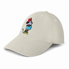 Gorra de béisbol para adultos Disney, Minnie Mouse, sombrero ajustable, caqui