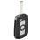 Folding Flip Car Keyless Key Shell Fob Case for  3 5 7 Series Z3 Z4 E38 E39 E46 7