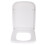 White Square Toilet  Soft Close Quick Release Wrapover Top Fix NCG199 6