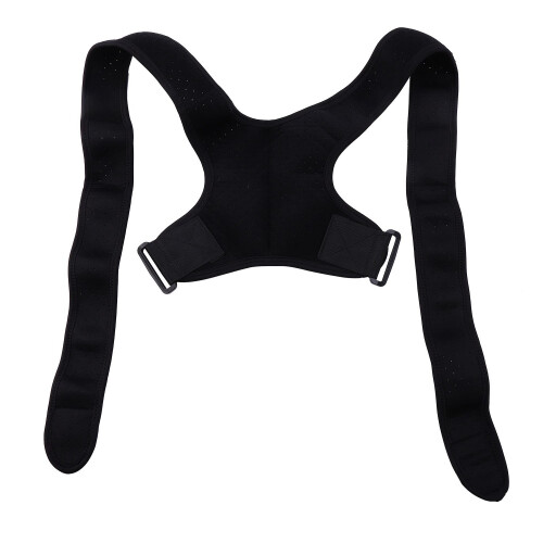 Adjustable Back Posture Corrector Shoulder Straight Support Brace Belt Men Women 2