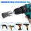 12PCS Wire Brush Wheel for Drill, Wire Wheel Cup Brushes for Drill Paint Surface Rust Removal and Small Spaces 3