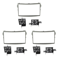 3X 2Din Car Radio Fascia for Starex/H1 DVD Stereo Frame Plate Adapter Mounting Dash Installation Bezel Trim Kit