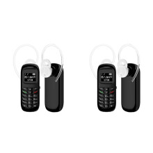 2X BM70 Business BT Earphone GSM Phone MT6261 0.66 Inch Screen Backlight Dialer for 7 S8+