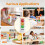 2X Visual Timer for Kids Traffic Light Audio Digital LCD Display Timer for Classroom Home Kitchen Countdown Visual Timer 6