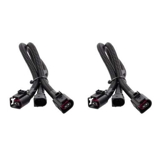 2X Car Horn Speaker Adapter Pigtail Socket Two Special   Horn Wiring Harness for 1