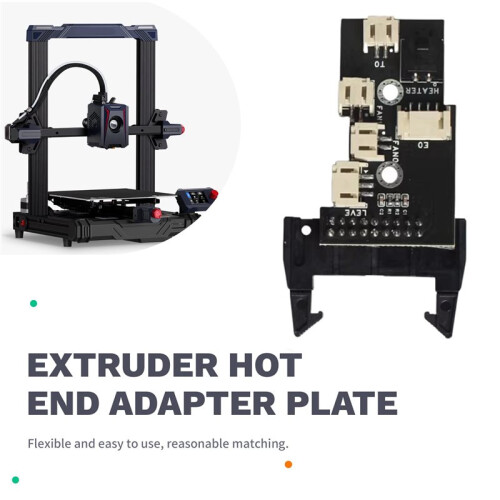 2PC Extruder Hot End Adapter Plate  Board for Kobra 2/Neo/Pro//Max 3D Printer Parts