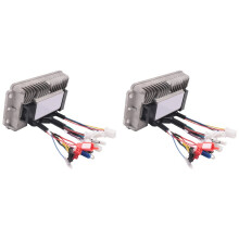 2X 48 V/60 V/72 V Elektrofahrzeug-Controller 500 W-1500 W Drei-Modus-Sinuswellen-Bürstenloser Motor Intelligenter Controller