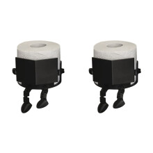 2X 3D Printed Tissue Holder Kitchen and Bathroom Toilet Paper Holder Tissue Roll Paper Dispenser Bathroom Decor