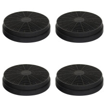 4X Kitchen Range Hood Activated Carbon Filter,Charcoal Air Purifier,Carbon Mesh Accessories for Air Quality Improvement