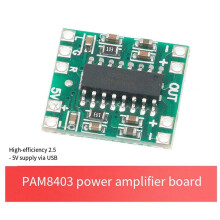 4X Płytka Wzmacniacza Cyfrowego PAM8403 O Sprawności 2x3 w i Klasie D, Zakres Napięcia Od 2,5 V do 5 V, do Projektów Audio DIY