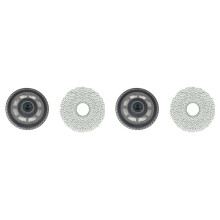 2X Mop Bracket & Mop Cloth for X50 Ultra / X50 Master / L50 Pro Ultra / L40s Pro Ultra / Mova V50 Ultra