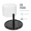 4pcs Large Capacity CD/DVD Storage Container Clear Plastic DVD Holder Compact Disk Organizer Space-Saving Design 10