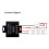 8X LED Single Color Dimmer Wireless LED Controller 11 Key Remote Control Adjust Brightness  DC12V-24V 4