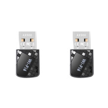 2X 900Mbps USB WiFi 6 Adapter AX900 USB Dongle 2.4G 5G Dual Band Wireless WLAN Empfänger für Win10&Win11