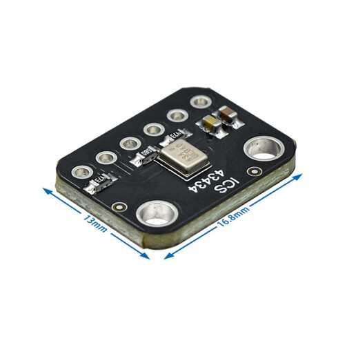 4x ICS-43434 I2S 3.3V MEMS Microphone Module Breakout Low Cost Low Pass Filter -Module 2
