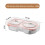 2X Boîte à Goûter en Acier Inoxydable, 400 Ml, 2 Compartiments, avec Couvercles Hermétiques et Étanches, Type Bento, Réutilisable 10