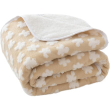 Acogedor cubrecama para perro y gato impermeable, funda para sofá 130x160 cm color beige — protector sofá