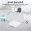 2X  EWelink Zigbee 3.0 Hub Wireless Gateway for Zigbee Devices 2.4Ghz  Home Hub Wireless Bridge 6