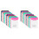 A4 Plastic Wallets, 24 Pack Expandable Document Files with Button for School, Office, Home, Travel 1