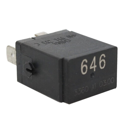 2X 4H0951253C for   Black (646) 5-Pin Multi-Use Relay 4RD965453-08 1