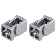 2X Conector de Junta de Pivô Flexível de Liga de Zinco Fundido de Perfil de Extrusão de Alumínio Série 3030 para Perfil de Alumínio
