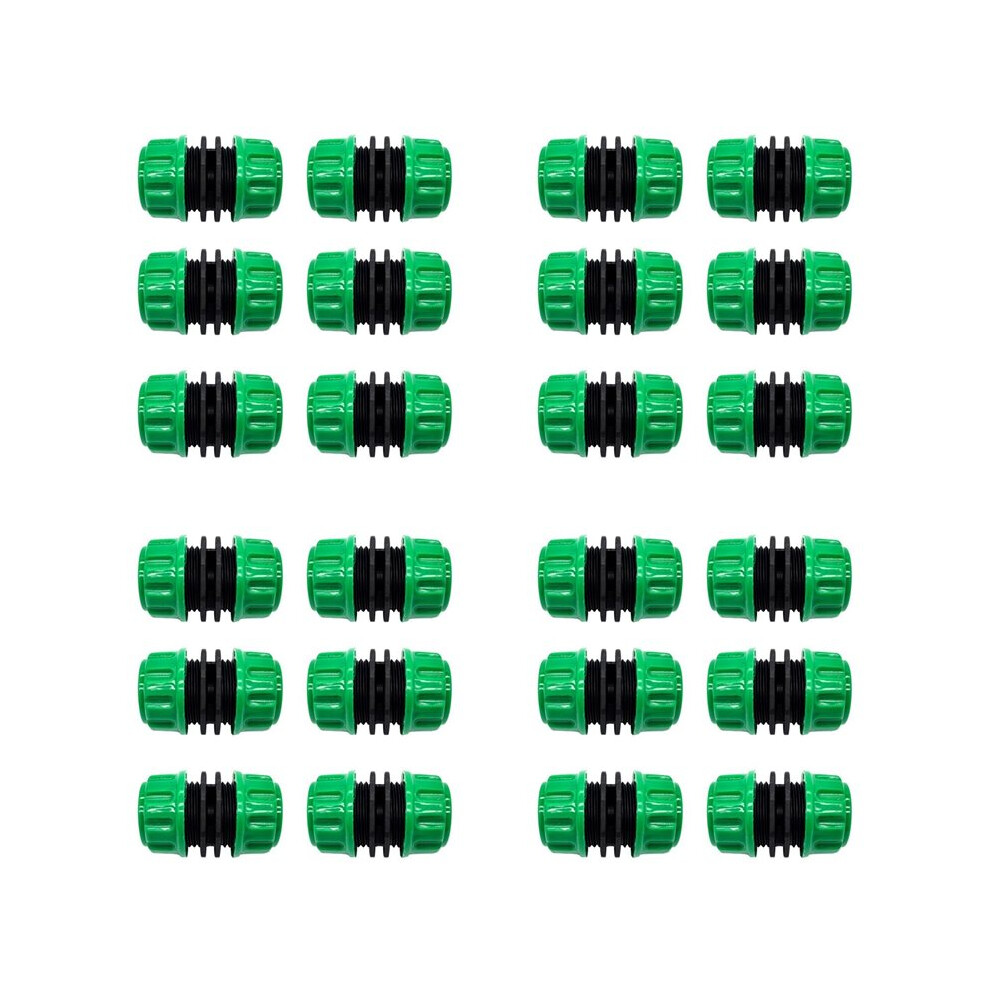 24Pcs Hose Repair Connector Extender For Join 1/2 Inch Garden Hose Pipe Quick Repair Connection Garden Hose Joiner 4713888460045