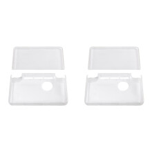 2X Funda de TPU Transparente para AYN THOR, Protección Portátil para Consola de Juegos con Tapa de Doble Pantalla