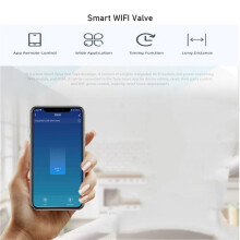 2X Tuya 3.0 Gases Water Vavle WiFi Stop Check Valve DN15 Wireless Control Timer with Alexa Home EU