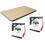 8Pcs Campervan Folding Bracket Table Shelf Motorhome Caravan Black Finish Stainless Steel  Folding Bracket 8