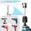 6 Pcs Integrated Internal & External Pipe Threading Tool Dual-Function for 1/2 Inch & 3/4 Inch& 1 Inch PVC 10