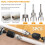 6 Pcs Integrated Internal & External Pipe Threading Tool Dual-Function for 1/2 Inch & 3/4 Inch& 1 Inch PVC 5