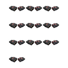 10X QS8-S Heavy Duty Battery Connector Anti-Spark Gold Connector Large Power Plug for RC Plant Protection Drone