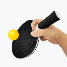 4X Articoli Sportivi Racchette da Pong Multicolore In Silicone Adatte Ai Principianti per Allenamento e Competizione Nero