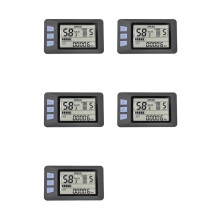 5X P3H LCD Display Meter Dashboard 24V 36V 48V 60V Electric Bike Meter Display Panel for Electric Scooter(5PIN)