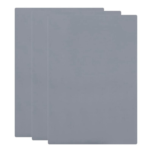 6 Pcs Rubber Stamp Sheets for Laser Engraving Machine, A4 Rubber Stamp Sheets for Laser Cutter ,2.3 mm Grey 1