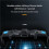 3X Useful Game Console Long Standby  Black Game Controller Capacitive Touch Burst Gameplay Gamepad 7