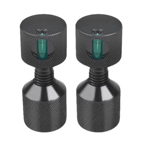 4 Peças de 1-1/8 Polegadas de Pino de Alinhamento de Flange de Alumínio com Dois Furos, Pinos de Posicionamento de Gradiente com Dois Furos para 1
