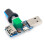 2X  USB Fan Governor Fan Speed Controller Air Volume Regulator Cooling Mute Multi Function Fan Speed  Module 2