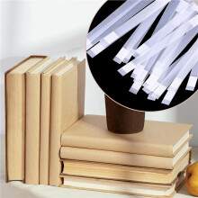 200 Unidades de Fita para Encadernação de Livros, Tiras de Cola Térmica de 12 mm com Suporte de Malha, Tiras de Cola Adesiva Termofusível para