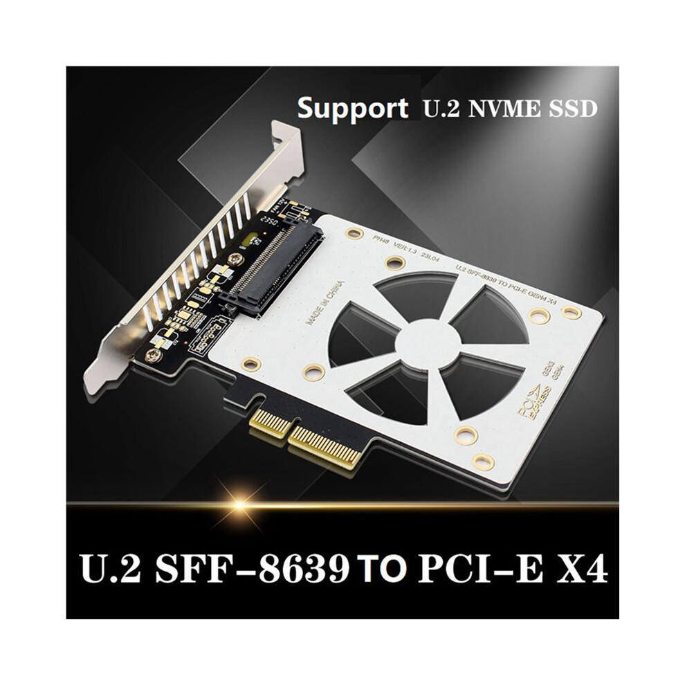 3X U.2 To Pcie Adapter Pci Express 3.0 X4/X8/X16 To Sff-8639 U.2 Adapter For 750 2.5 Inch Nvme Pcie U2 Ssd Ssd 4711115002860