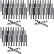 64 Pieces 5 mm X 40 mm Shelf Brackets Pegs Shelves Dowel Pins Stainless Steel Shelf Pins Metal Bookshelf Pegs Support