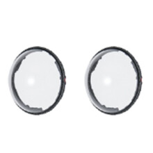 2X for Insta 360 X4 Lens Guards Anti-Scratch HD Lens Rotating Protector Cover for X4 Accessories,Plastic