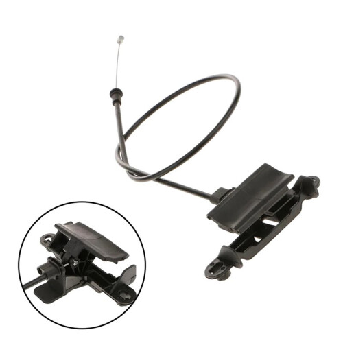 2X Car Hood Release Cable Hood Pull Cable 51237164798 for  E70 E71 X5- X6 2007-2014