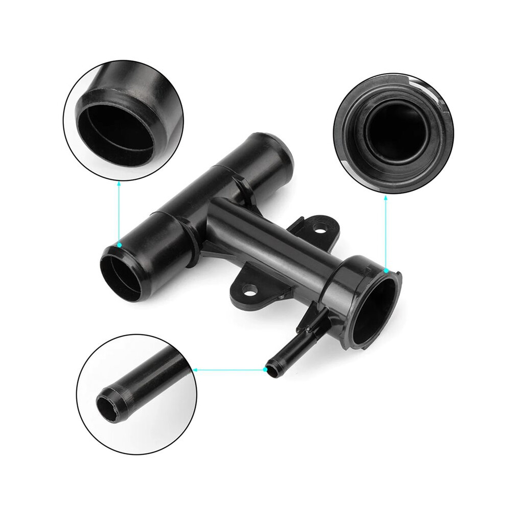 6X Car Radiator Filler Neck 21418-1Hk3a For Versa 1.6L 2012-2019 March 1.6L 2011-2022 Black 6033064626118