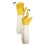 2Pair Soft Hand, Straight Thumb Beekeeper XL Size Yellow Gloves 7