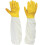 2Pair Soft Hand, Straight Thumb Beekeeper XL Size Yellow Gloves 3