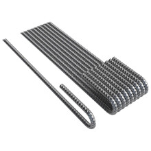 Rebar Stakes J Hook Extra Coated Steel Ground Anchors with Chisel Point End 20PCS